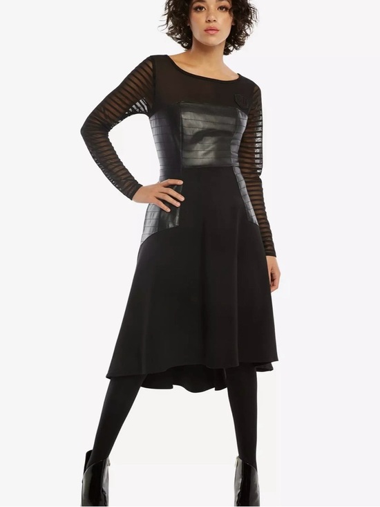 Her Universe Dresses & Skirts - Star Wars The Last Jedi Kylo Ren Helmet Dress SZ Medium Cosplay Dark Side NWT